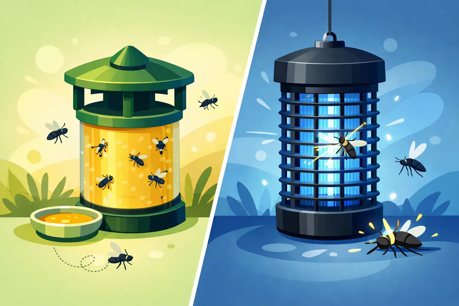 Fly Trap vs Bug Zapper - Which Is Better?