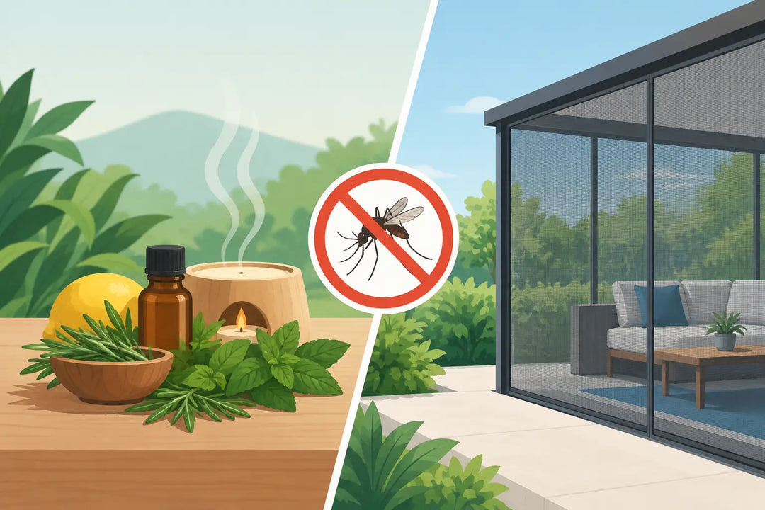 Natural Repellents Versus Mosquito Barriers