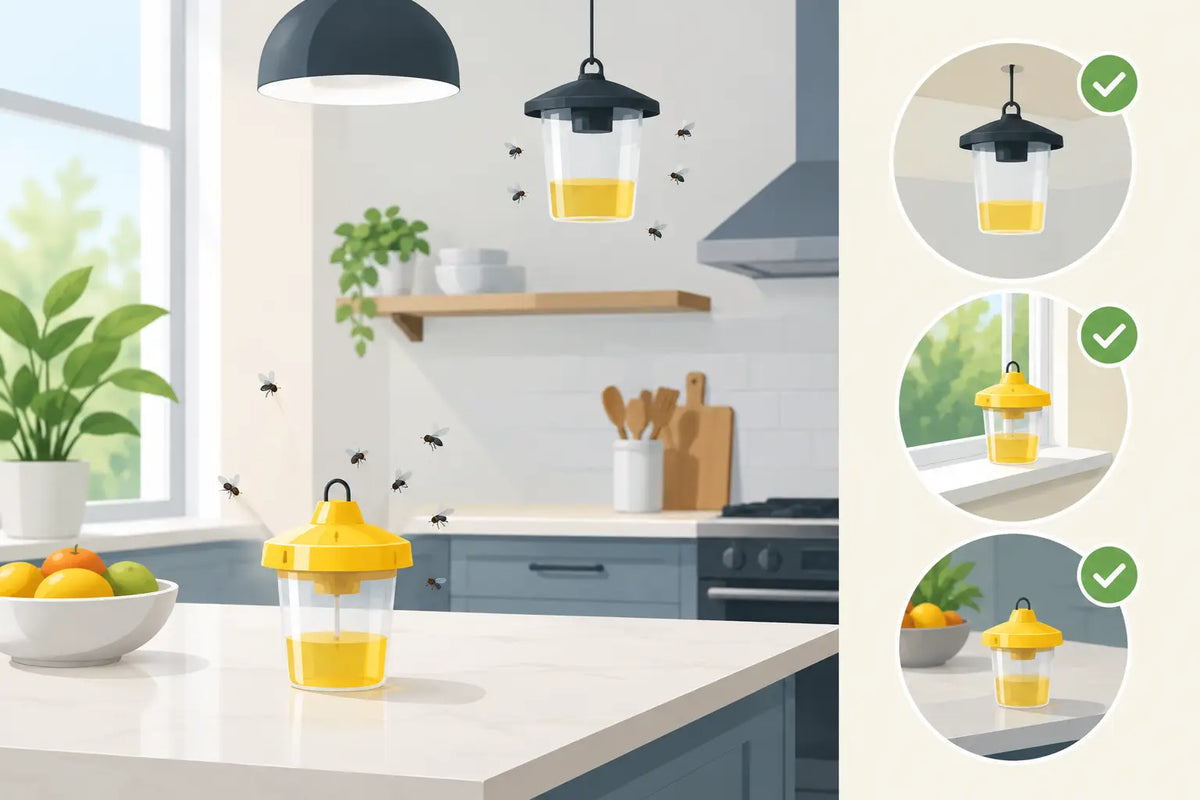 Fly Trap Placement That Actually Catches Flies