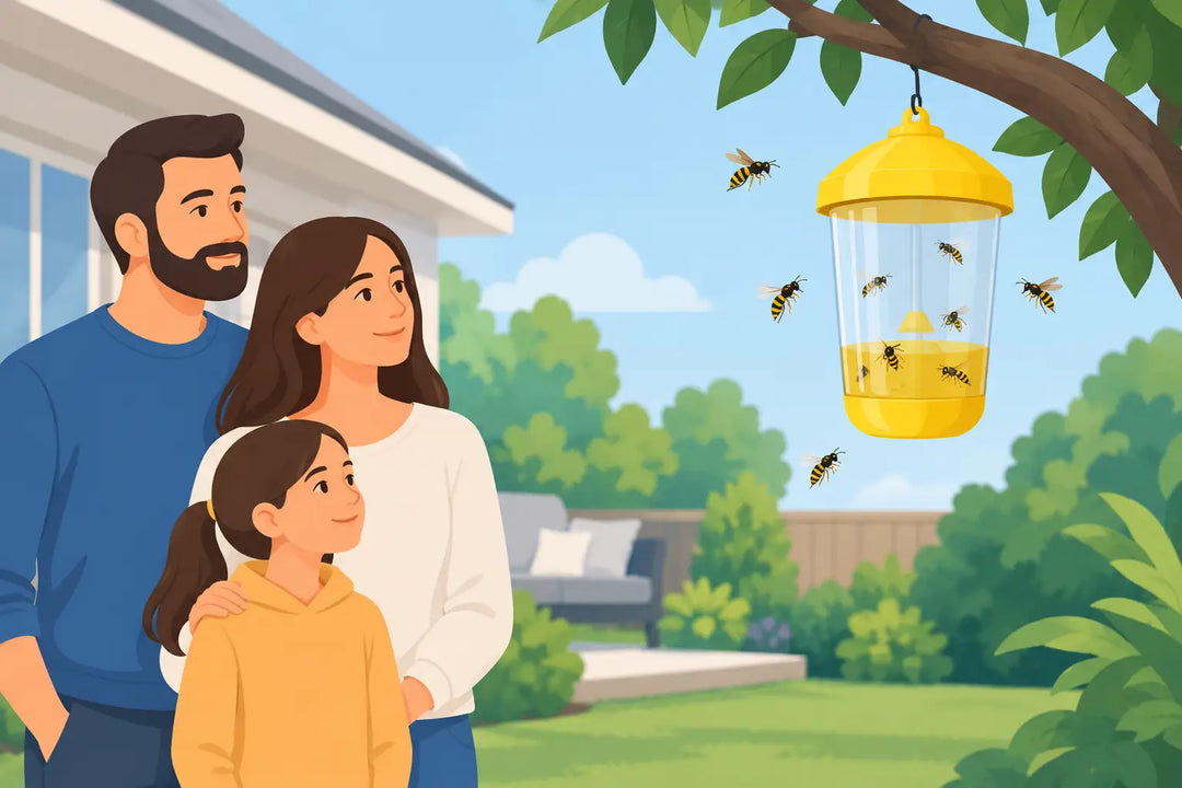 A Guide to Safe Wasp Trapping for Families