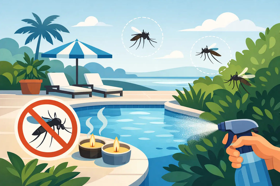 How to Prevent Mosquitoes Near Pool Areas