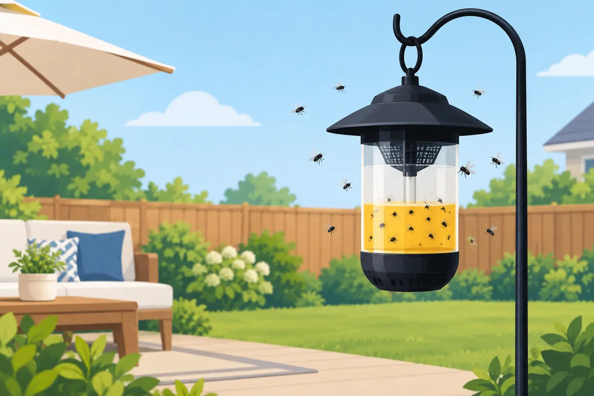 Outdoor Fly Trap Review for Backyard Relief