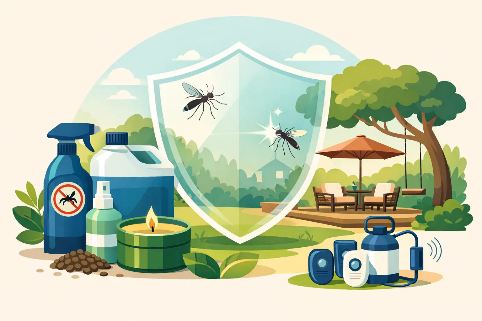 Best Mosquito Barrier Products for Backyards