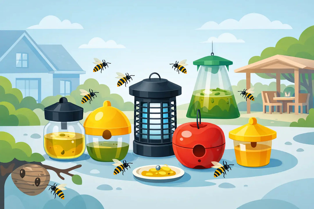 8 Best Wasp Traps for Home Use