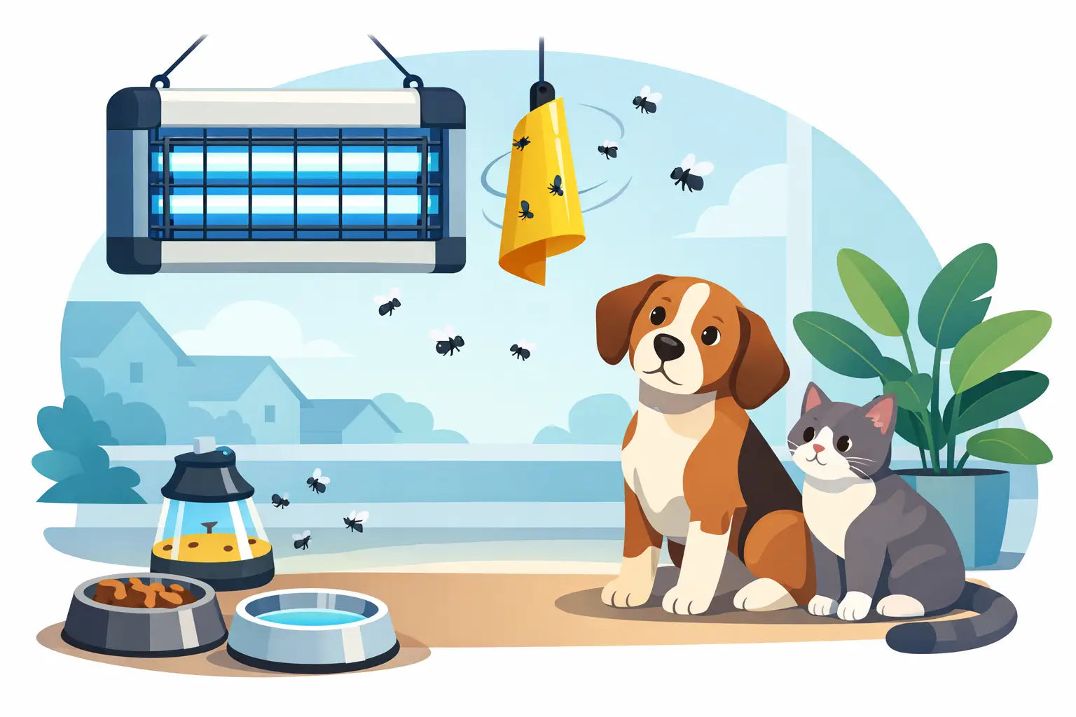 Are Fly Traps Safe for Pets? What to Know