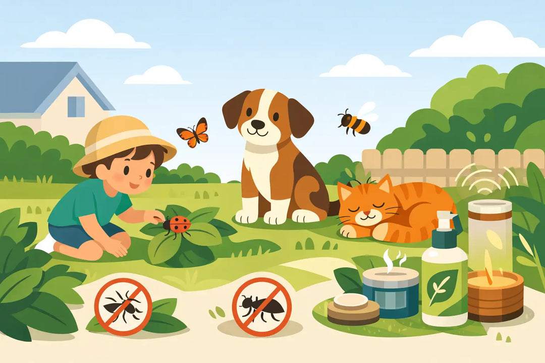 Safe Insect Control for Kids and Pets