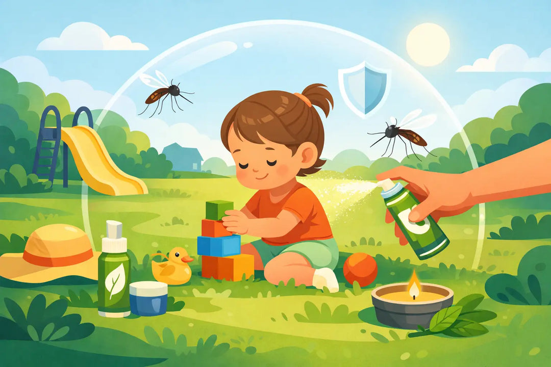 Safe Mosquito Protection for Toddlers at Play