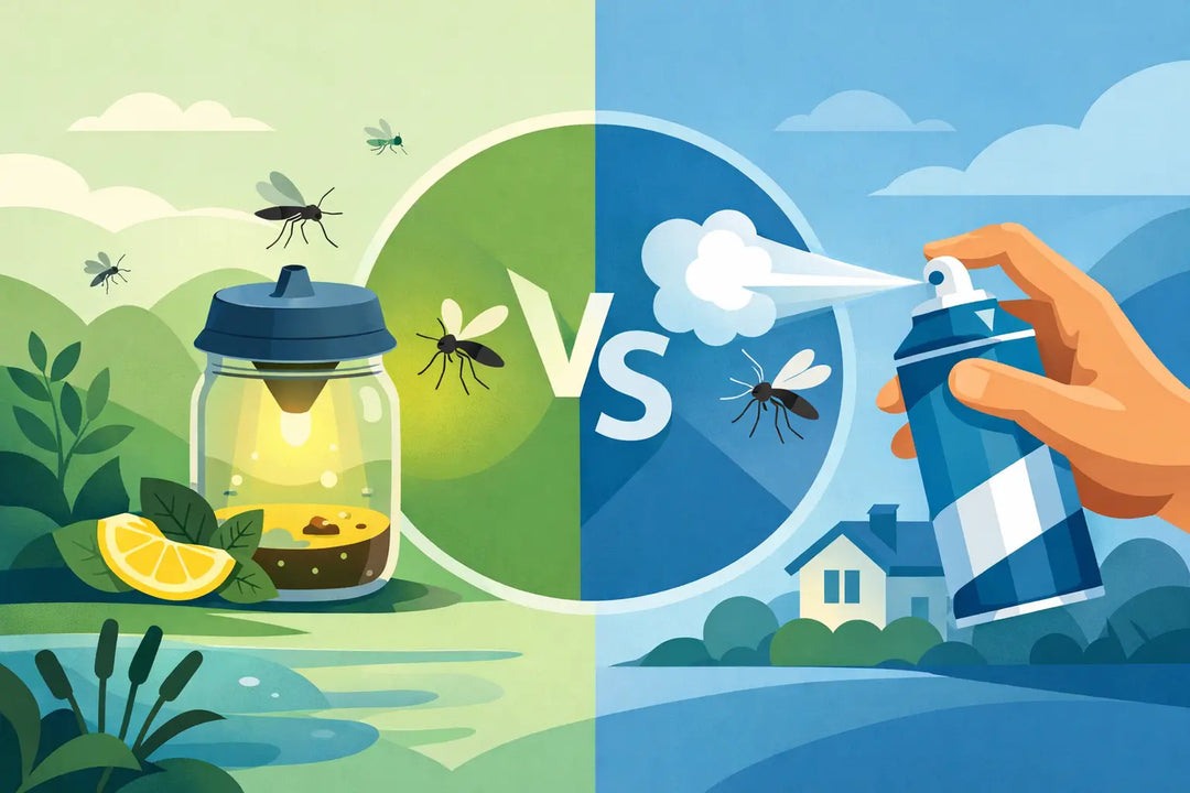 Natural Mosquito Trap vs Spray: Which Works?