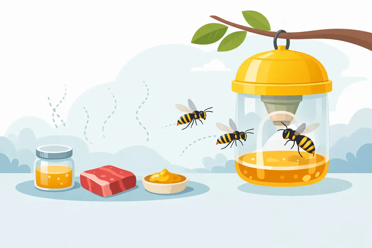Which Bait Catches Yellow Jackets Effectively?