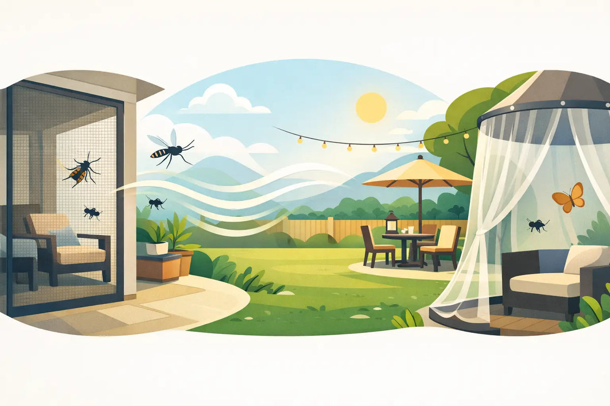 Insect Barriers That Let Your Backyard Breathe