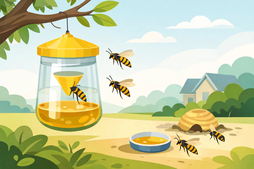 How to Trap Yellow Jackets Safely