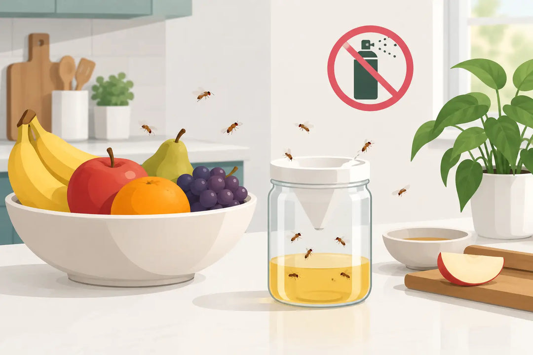 How to Manage Fruit Flies Without Sprays